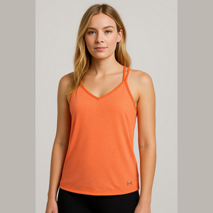 UNDER ARMOUR ORANGE 🍊 NEON CAMISOLE SIZE SMALL
